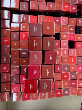 MAC Cosmetics Lipstick Boxes Assorted Reds and Browns